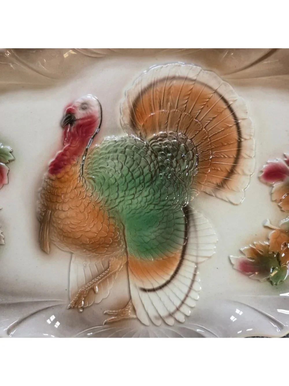 1959 Lane & Co. Van Nuys Cal T40 Turkey Platter